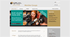 Desktop Screenshot of groups.psychology.org.au