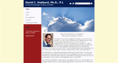 Desktop Screenshot of dhubbard.psychology.com